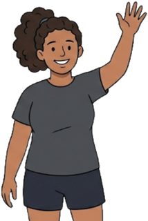 Maya, the character from the Invincible high school curriculum