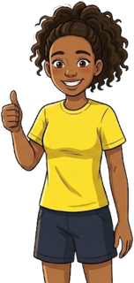 Quinn, the character from the Unstoppable middle school curriculum